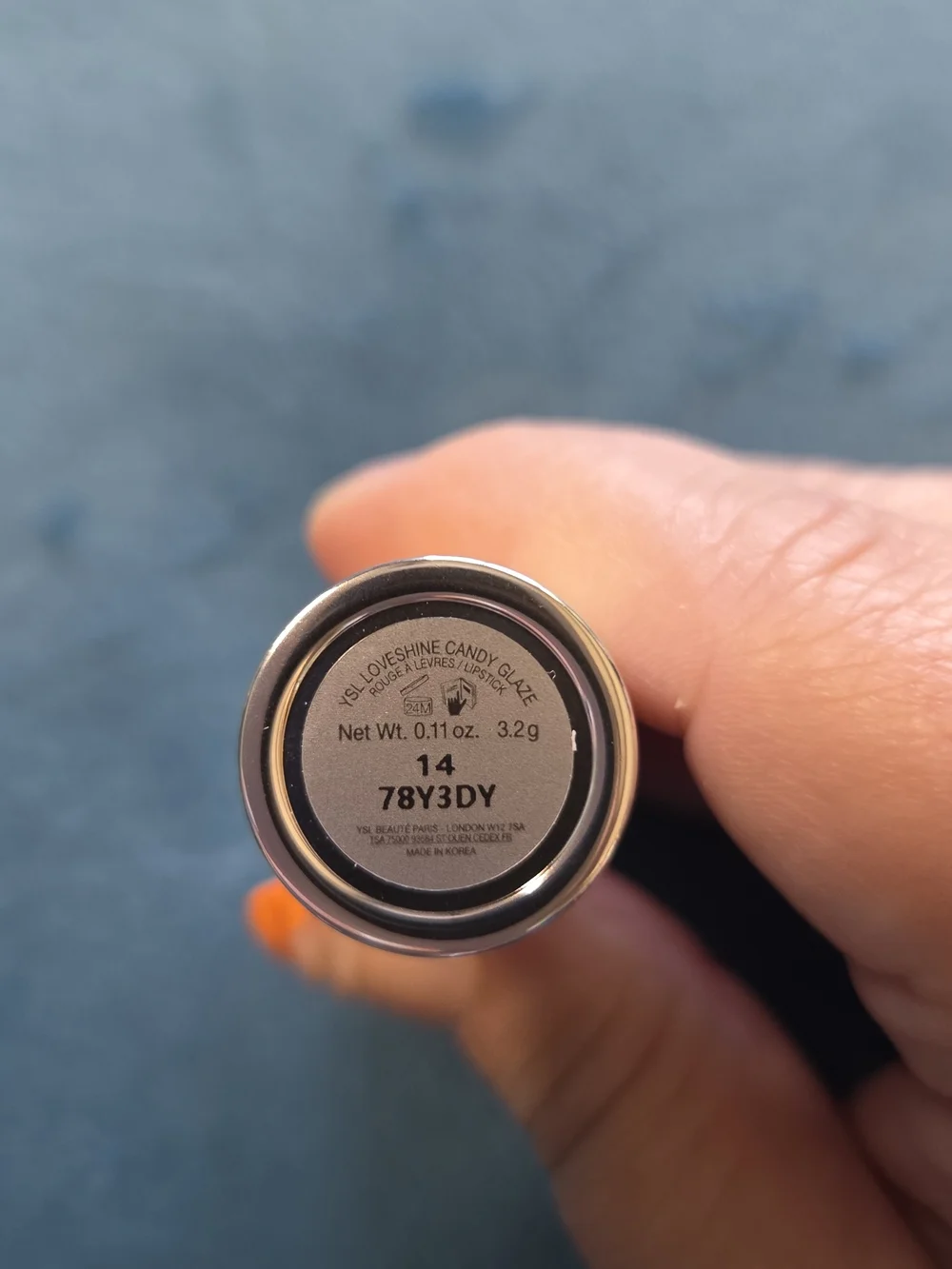 YSL Loveshine Candy Glaze Lip Gloss Stick In Scenic Brown